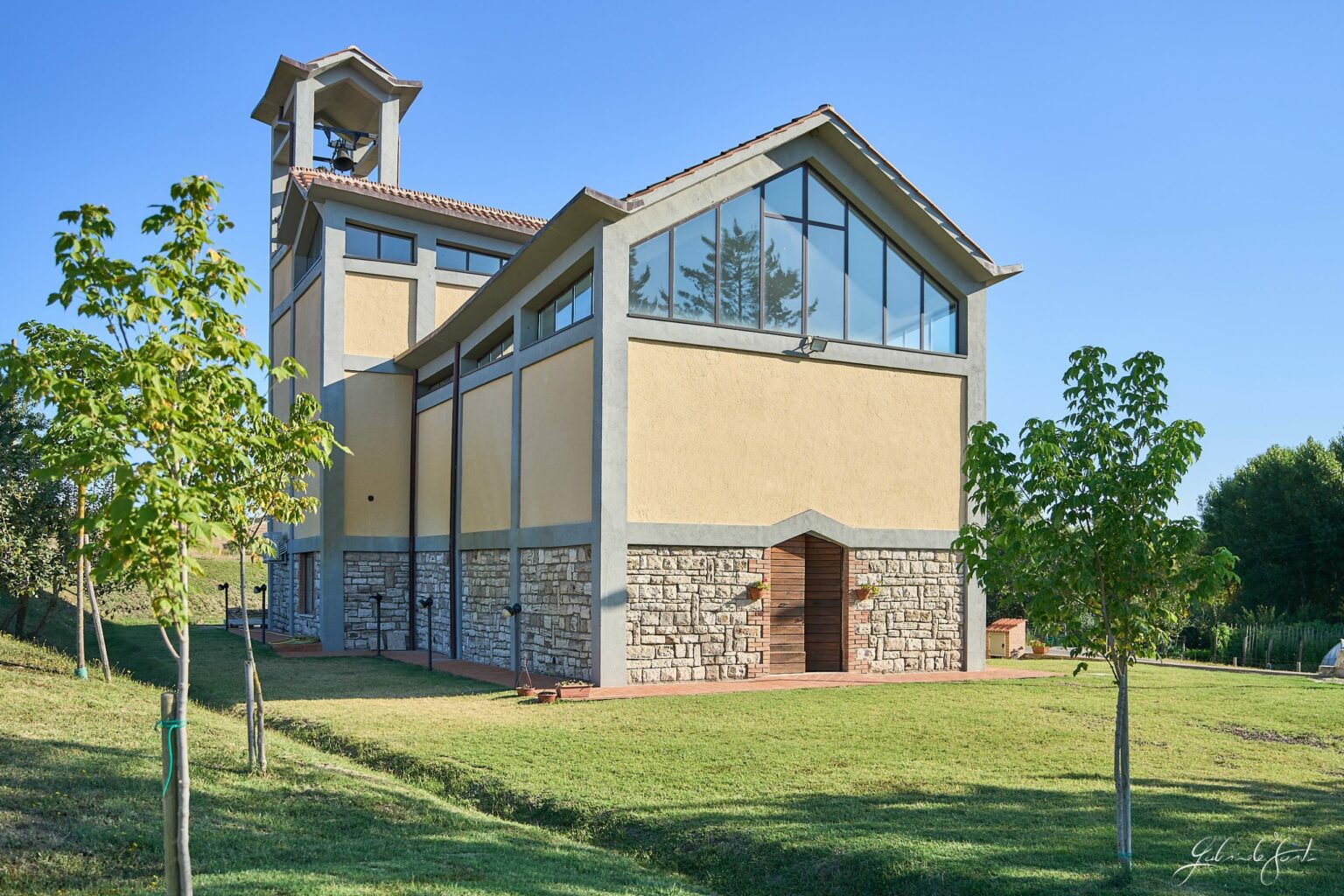 chiesa Santa Maria Elisabetta Ponte a Rigo Via Francigena