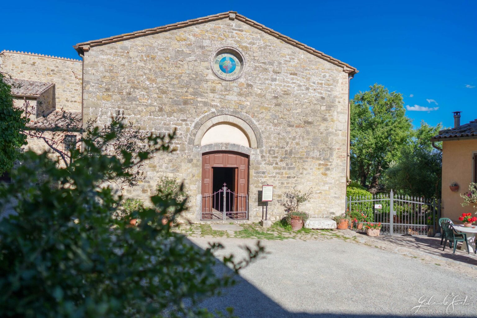 Chiesa Castello di Fighine Toscana San Casciano
